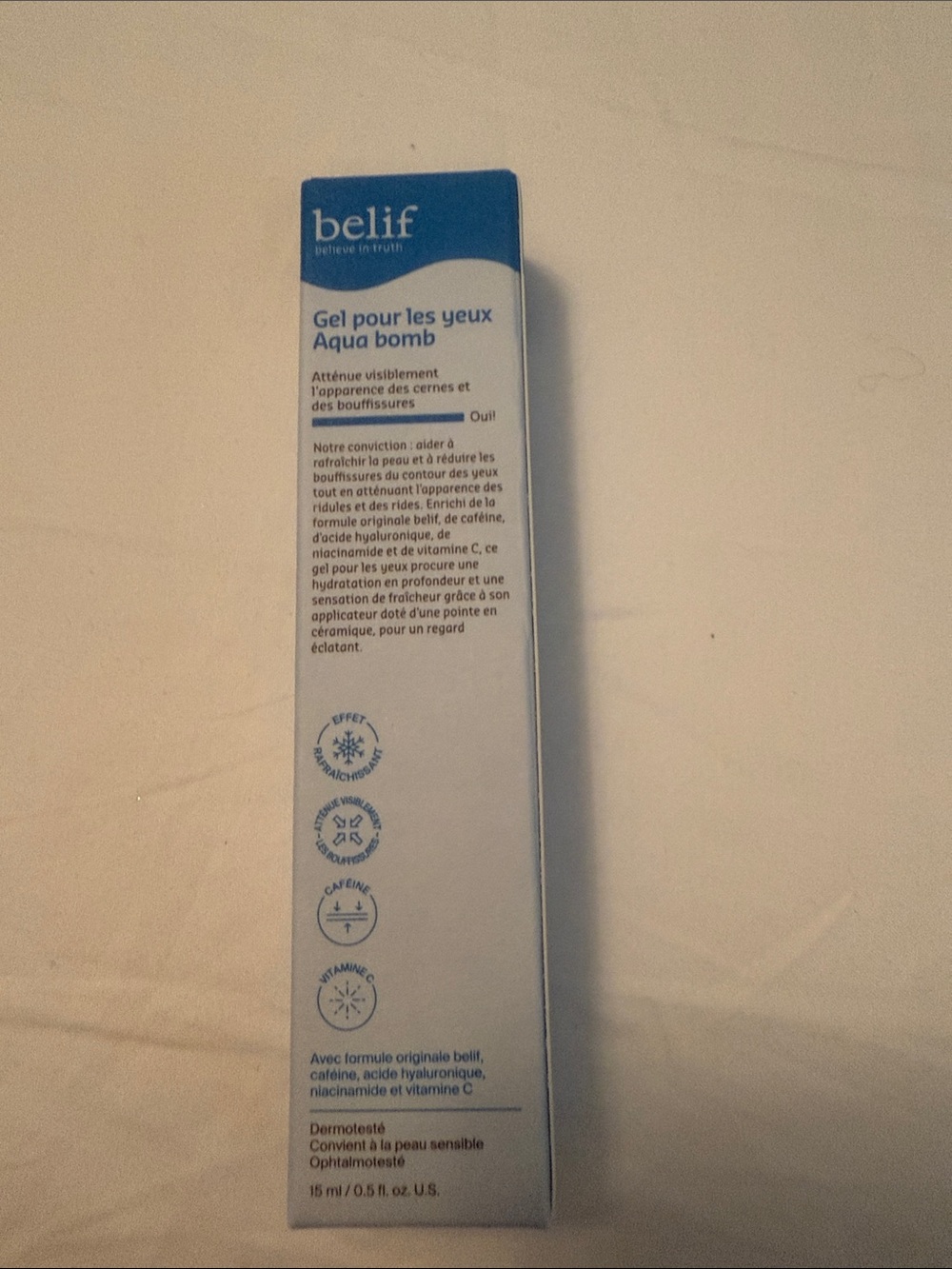 belif Aqua Bomb Eye Gel Cream - Blue